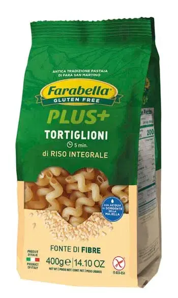Farabella Tortiglioni di Riso Integrale Senza Glutine 400gr