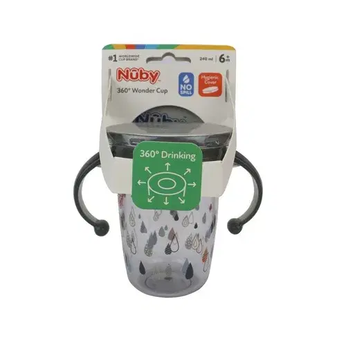 Nuby 360 Wonder Cup con Trita Frutta 240 ml