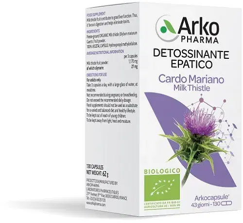 Arkofarm Arko Capsule Cardo Mariano 130 Capsule