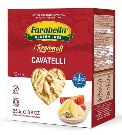 Farabella Cavatelli Senza Glutine della Linea Regional 250 g