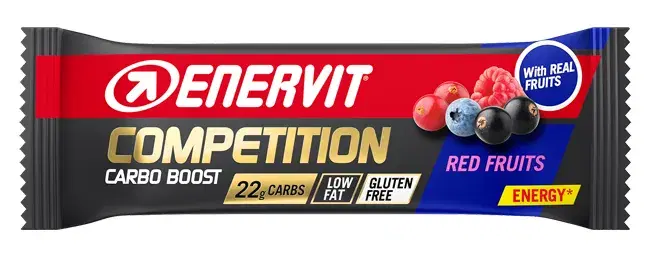 Enervit Competition Carbo Boost Baretta Energetica Frutti Rossi 30 gr