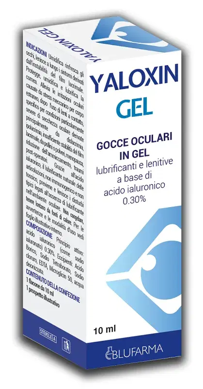 Yaloxin Gel Oculare con Acido Ialuronico 0.30 Percento 10 ml