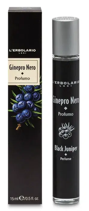 L'erbolario Ginepro Nero Profumo Uomo Agrumato Legnoso 15 ml