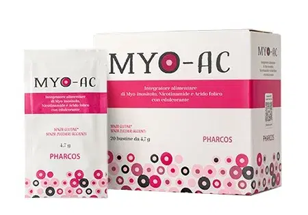 Myo-Ac Pharcos Integratore per l'Acne 20 bustine
