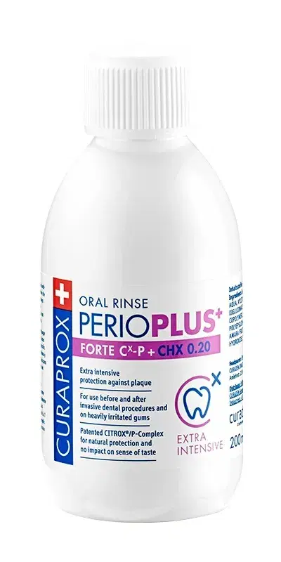 Curaprox Collutorio Perio Plus+ Forte CHX 0,20% 200ml