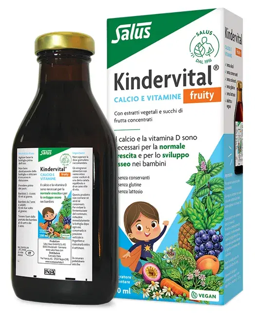 Kindervital Fruity Formula Potenziata Per Bambini 250ml