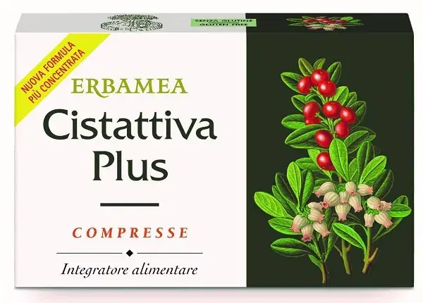 Erbamea Cistattiva Plus Integratore per il Benessere delle Vie Urinarie 24 Cpr