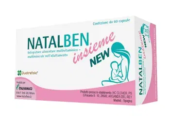 Natalben Insieme Integratore per la Donna durante l'Allattamento 60 Capsule