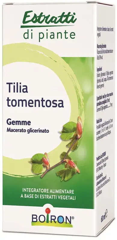 Boiron Tilia Tomentosa Gemme Integratore a base di Estratti Vegetali 60 ml