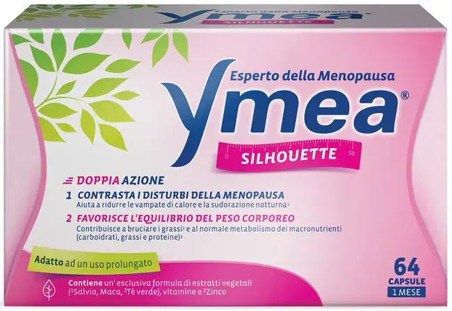 Ymea Silohuette Integratore Alimentare per le Donne in Menopausa 64 Capsule