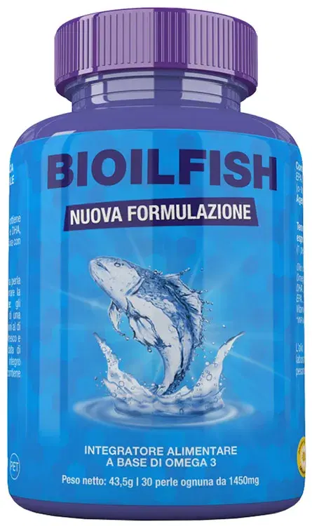 Bioilfish Integratore di Omega3 30 Perle