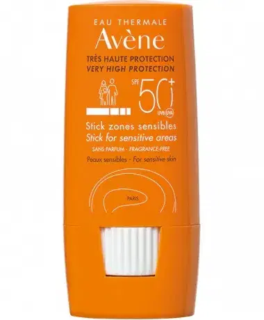 Avene Stick Large Zone Sensibili Protezione Molto Alta Spf50+ Pelli Sensibili 8G