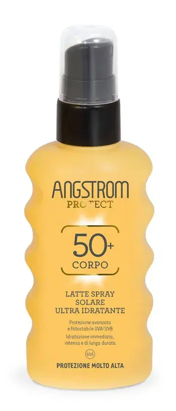 Angstrom Latte Spray Solare Corpo Ultra Idratante Spf50+ 175 ml