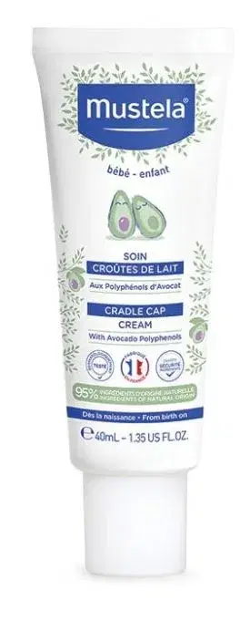 Mustela Trattamento per la Crosta Lattea dei Bambini 40 ml