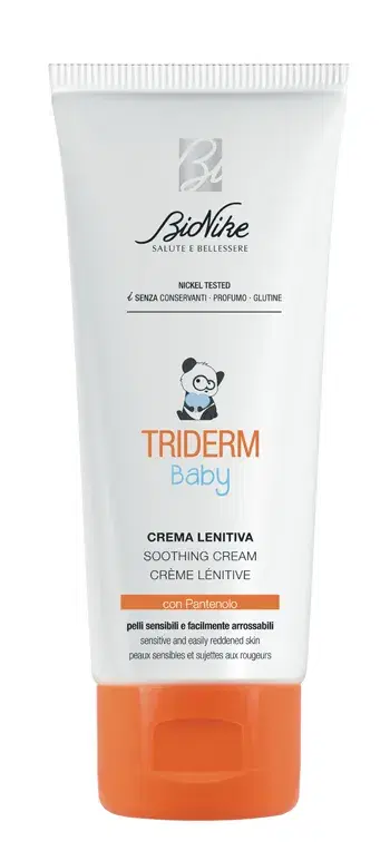 Bionike Triderm Baby Crema Lenitiva con Pantenolo per Pelle Sensibili 100 ml