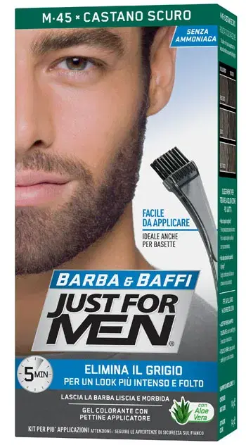 Just For Men Barba&Baffi M45 Castano Scuro 51g