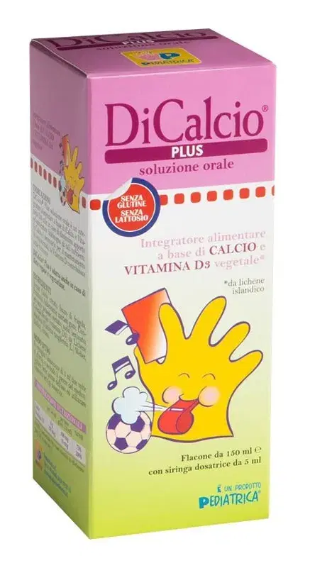 Dicalcio Plus Integratore Calcio Pediatrico 150 ml