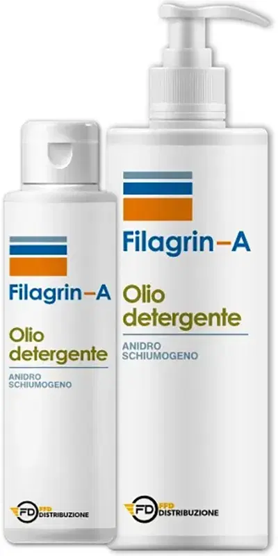 Filagrin-A Olio Detergente Idratante per Pelle Secca 200 ml