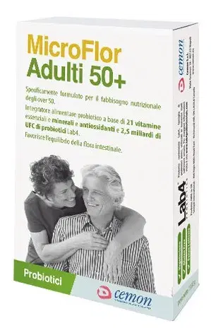 Microflor Adulti 50+ 30 Capsule