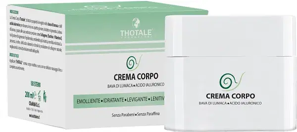Thotale Crema Corpo con Bava di Lumaca per Idratazione da 200 ml