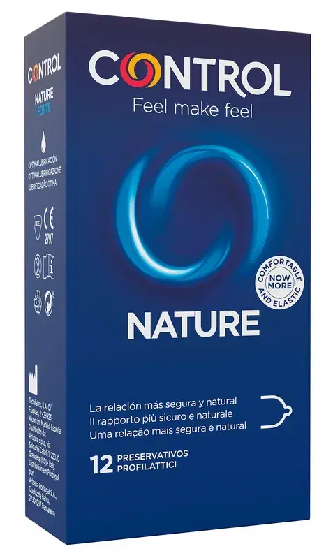 Control Profilattico Nature 2,0 Preservativi in Lattice Naturale 12 Pezzi