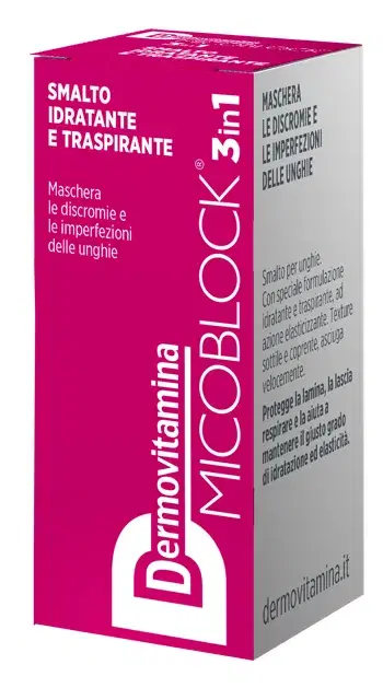 Dermovitamina Micoblock 3 In 1 Smalto Fuxia 5ml