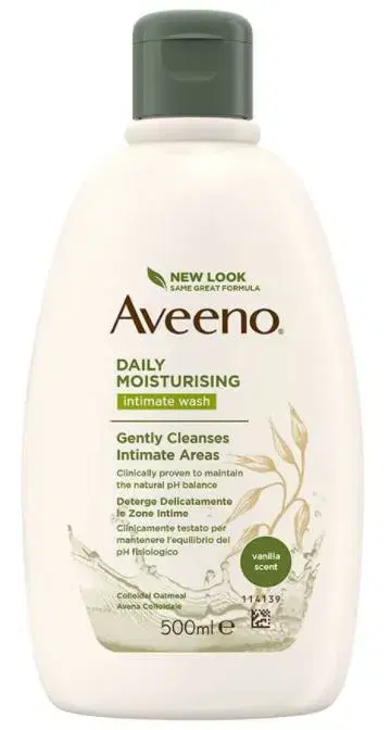 Aveeno Daily Moisturising Detergente Intimo alla Vaniglia Pelle Sensibile 500 ml