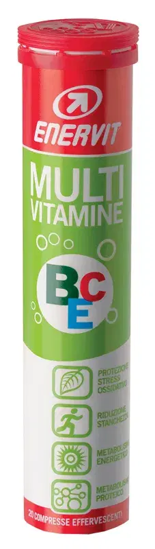 Enervit Multivitamina Integratore alimentare Gusto Agrumi 20 Tavolette
