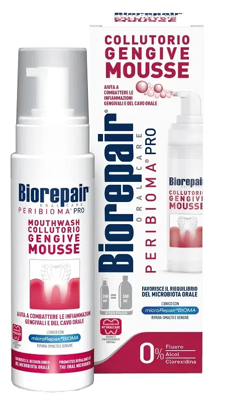 Coswell Biorepair Peribioma Mousse Collutorio 200 Ml