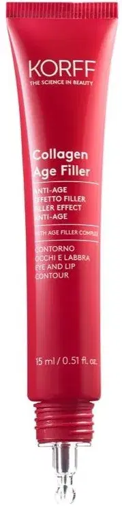 Korff Collagen Age Filler Contorno Occhi E Labbra Antirughe Levigante 15 ml