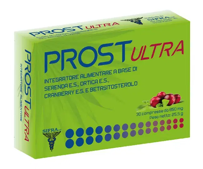 Prost Ultra Integratore Per Il Benessere Della Prostata 30 Compresse