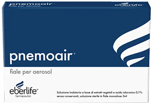 Pnemoair Fiale Inalatorie 10 Pezzi da 3 ml
