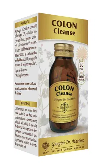 Colon Cleanse Integratore Alimentare 180 Pastiglie