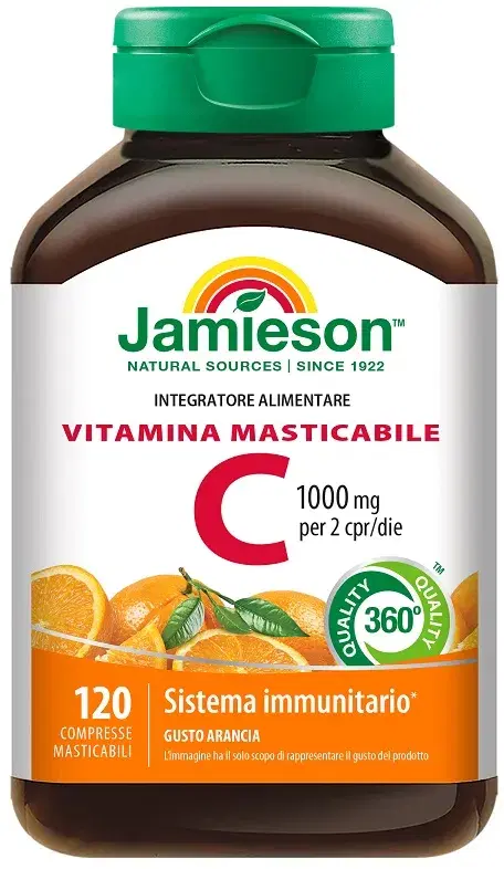 Jamieson Vitamina C Arancia 120 Compresse