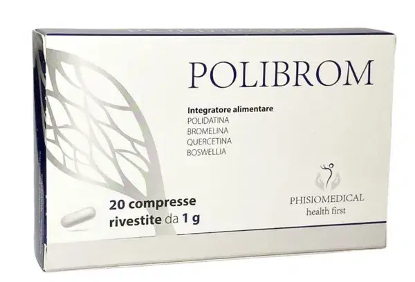 Polibrom Integratore per il Benessere Respiratorio 20 Compresse