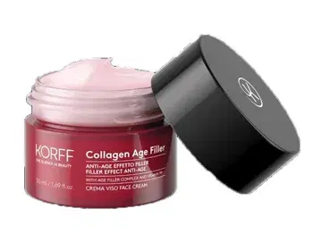 Korff Collagen Age Filler Crema Viso Antiage Illuminante Effetto Filler 50 ml