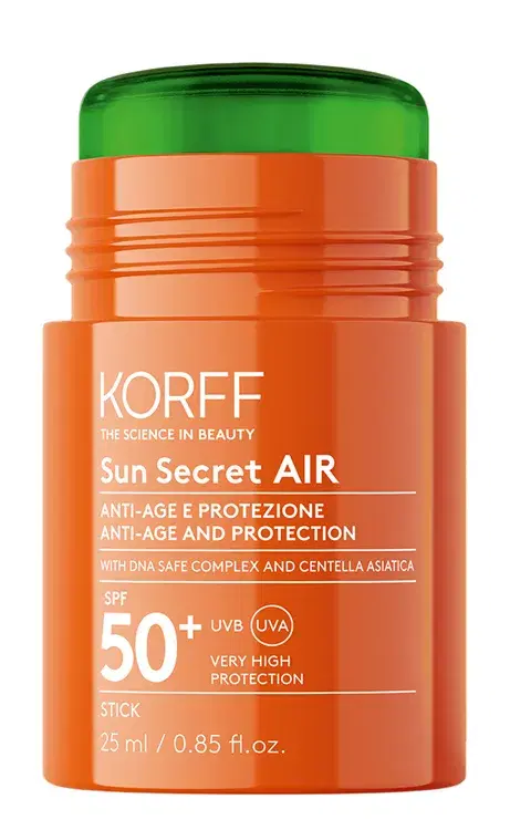 Korff Sun Secret Protezione Solare Air Stick Anti-age SPF50 25 ml