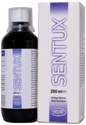 Sentux Sciroppo Lenitivo per la Gola 200ml