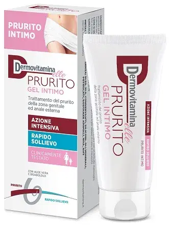 Dermovitamina Elle Prurito Gel Intimo per la Zona Genitale 30 ml