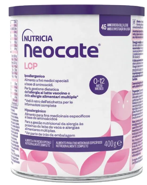 Nutricia Neocate LCP Alimento Ipoallergenico In Polvere Dalla Nascita 0-12 Mesi