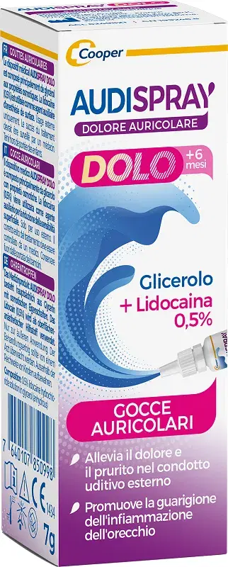 Audispray Dolo Gocce Auricolari 7g