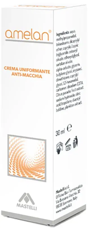 Amelan Crema Schiarente Uniformante Antimacchia 30 ml