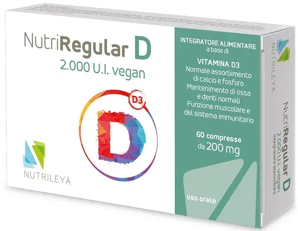Nutriregular D 2000ui Vegan 60 Compresse