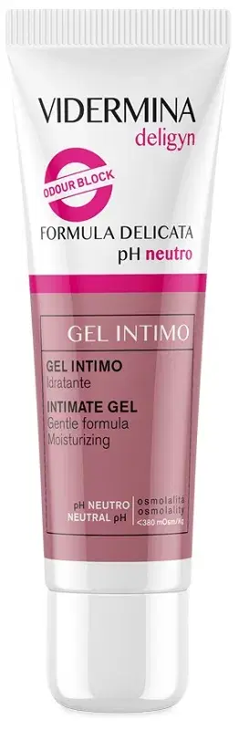 Vidermina Deligyn Gel Intimo Idratante Formula Delicata Ph Neutro 30 ml