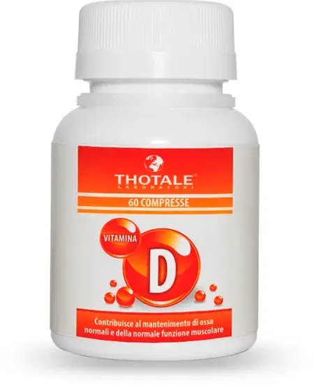 Thotale Vitamina D Integratore in Compresse da 60 Pezzi