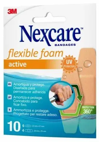 3M Nexcare Cerotti Active Assortiti per Uso Sportivo