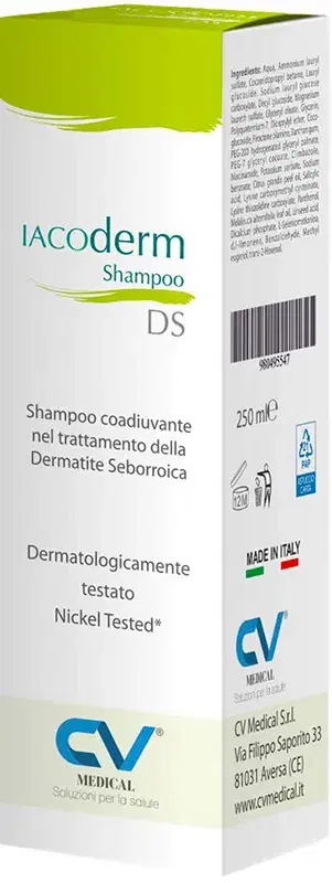 Iacoderm Shampoo Dermatologico per Dermatite Seborroica 250ml