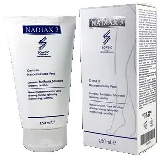 Nadiax 3 Crema Idratante Nanoemulsione per Pelle Secca 150 ml
