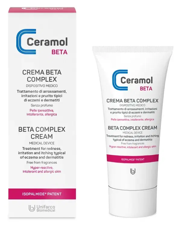 Ceramol Crema Beta Complex Antinfiammatoria per Dermatite 50 ml