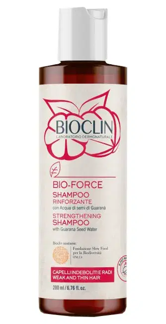 Bioclin Bio Force Shampoo Rinforzante per Capelli Deboli 200 ml